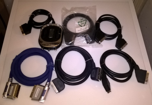 Scart cables way - cables, 3