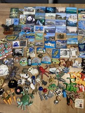 Very Large Assortment Of Fridge Magnets,memo holders souvenir 130+ some vintage?