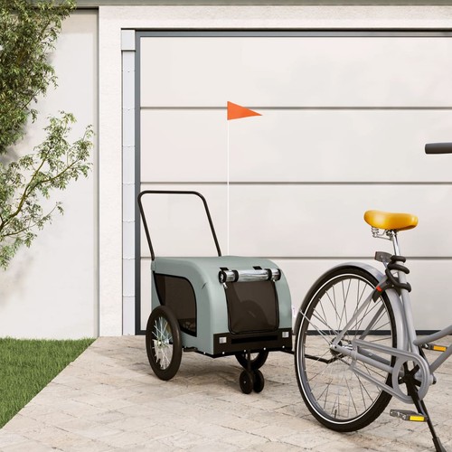 Pet bike trailer black - pet,