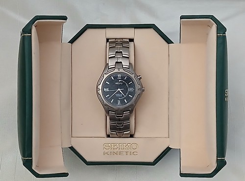 Seiko 5m62 0c90 titanium - 5m62-0c90, men's