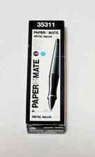 Paper Mate 12 Black Pens Box – Branded Capped Ballpoint Pens – New – Bulk Pack