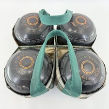 Almark Clubmaster Medium Lawn Bowls Size 5 With Carrier 1.55Kg