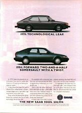 1993 VINTAGE PRINT AD - SAAB -- THE NEW SAAB 900S 