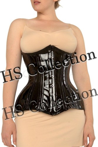 Beautiful black pvc corset - beautiful,