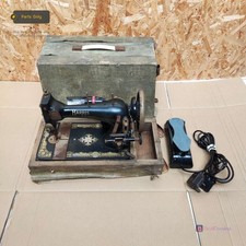 HARRIS SEW-TRIC ELECTRIC SEWING MACHINE NO BELT VINTAGE SPARE & REPAIR