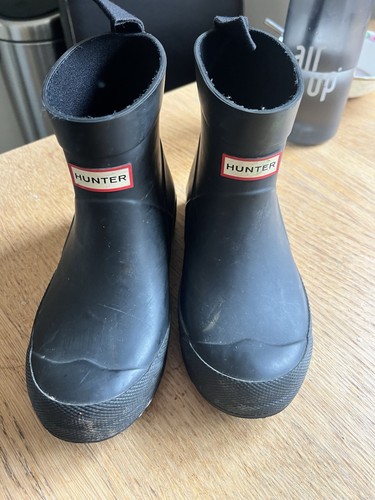 Black hunter chelsea boots - chelsea,