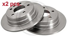 X2 PCS REAR BRAKE DISC ROTOS