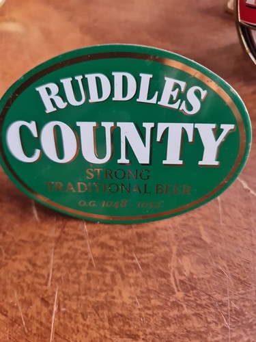 Ruddles brewery metal - ruddles,