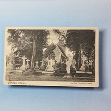 Perivale London Suburbs Postcard C1910 Local Parish Church & Grounds