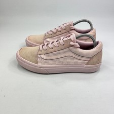 Vans Womens Pink Suede Check