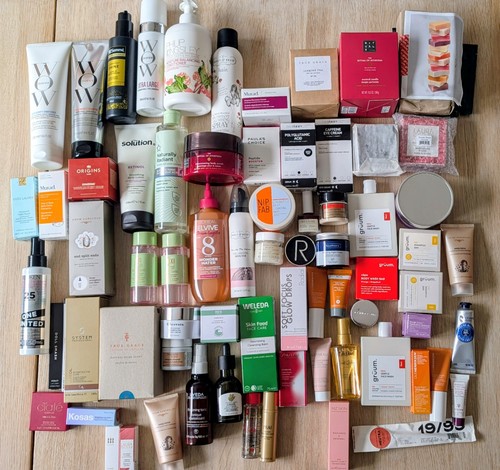 Cosmetics job lot - job,