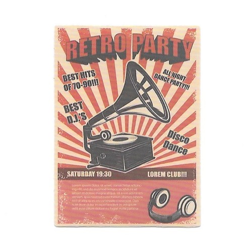 Retro party disco dance - retro,
