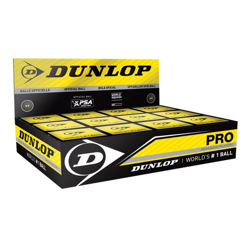 Dunlop pro squash balls - squash, 1