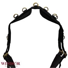 Nylon Lunging Roller by Windsor – Training, Schooling Roller– BLACK – 3 sizes