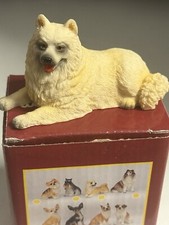 Samoyed Dog Figure Hand