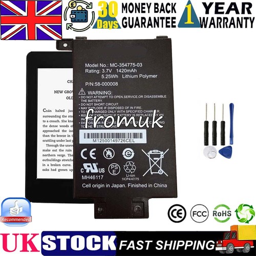Battery for kindle - uk,