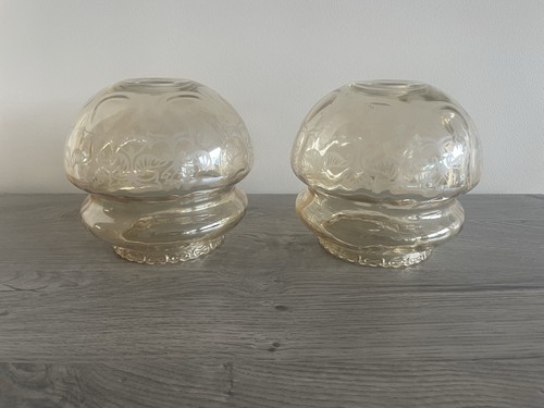 Matching vintage lampshades - 2,