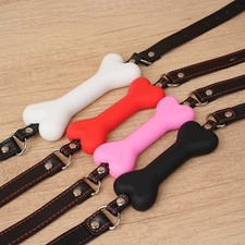 Oral Bone Gag Mouth Gag Dog Roleplay Lockable Belt Adjustable Device For Couples