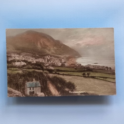 Penmaenmawr conwy postcard - penmaenmawr,
