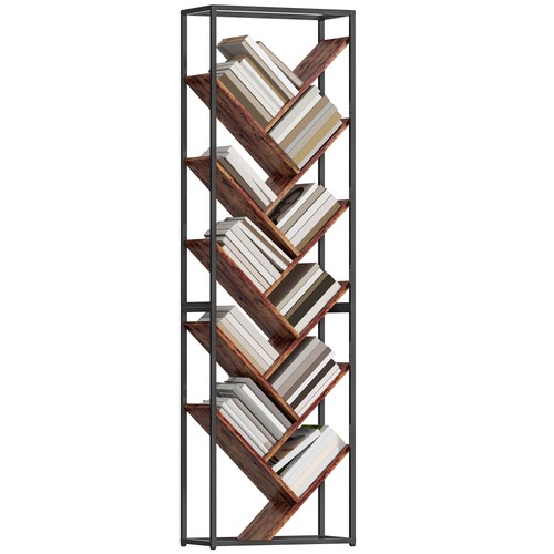 Homcom tier tree - tree, bookshelf
