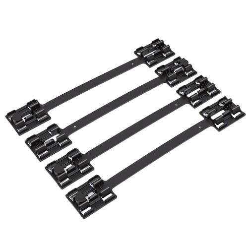 Side skirt sill panel clips - side,