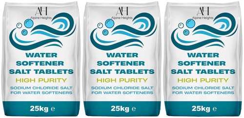 Water softener salt tablets - water,