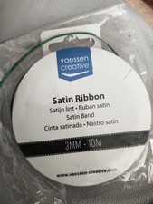 Vaessen Satin Ribbon – Dark