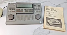 Sony e300 video editing - rm-e300,