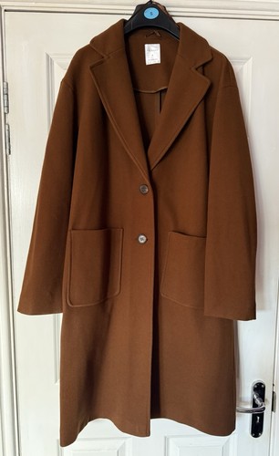 Primark brown oversized wool - primark,