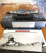 KM BISMARK - DeAgostini Atlas Editions Legendary Warships 125O scale model. #01