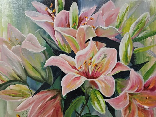 Oil paintings canvas - paintings, on