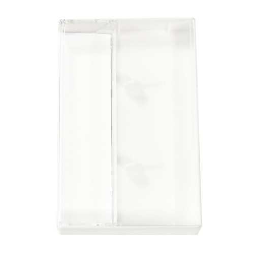 New empty audio cassette - empty,