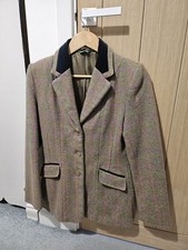 Horse riding showmaster tweed blazer size 10
