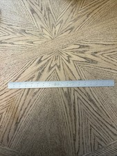 ls starrett 18” Engineers Rule No C604R 