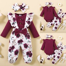 Newborn Baby Girl Ruffle