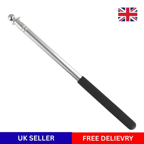 Telescopic flag pole with - telescopic,