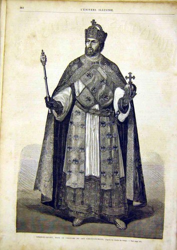 Original old antique - old, print