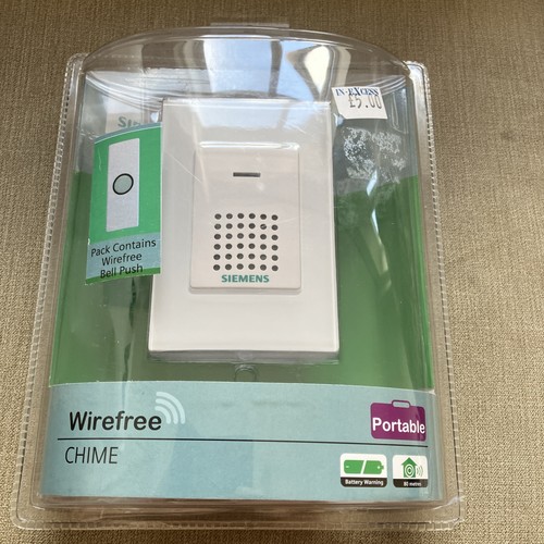 Siemens wirefree chime - siemens,