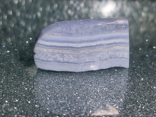 Blue lace agate - blue, crystal
