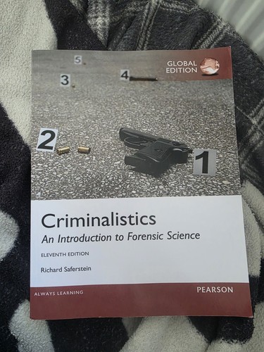 Criminalistics an - criminalistics:,
