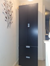 Ikea Stuva Black Tall Unit