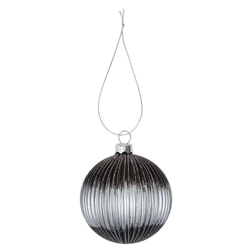 Christmas hanging glass bauble - christmas,
