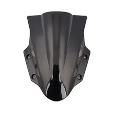 Black Motorcycle Windshield