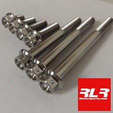 M8 titanium bolts hex head