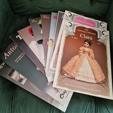 Joblot vtg Original CRAFTIME Dolls Clothes Knitting Pattern Ranges MC EM CC & JY