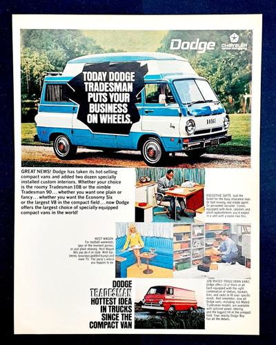 Vintage dodge tradesman - dodge, ad