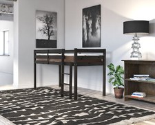 Pine Cabin Mid Sleeper Bed