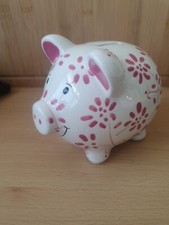 M & S PERCY PIG MONEY BOX /