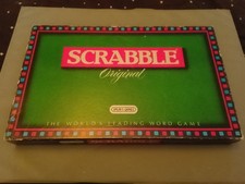 🎲 Vintage Scrabble Original Board Game Spear's Games Complete 
