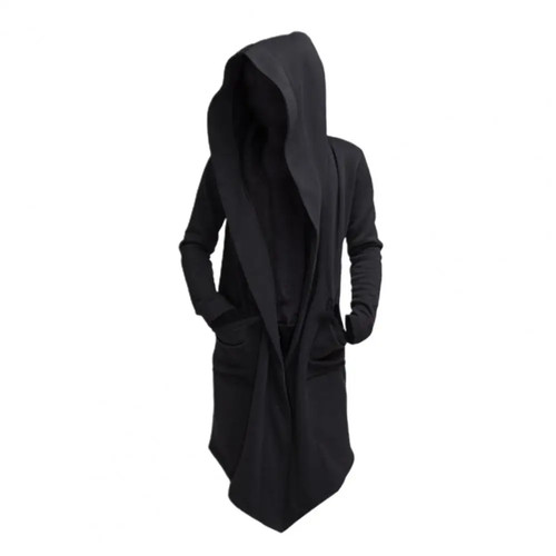 Mens hoodie long jacket - mens,